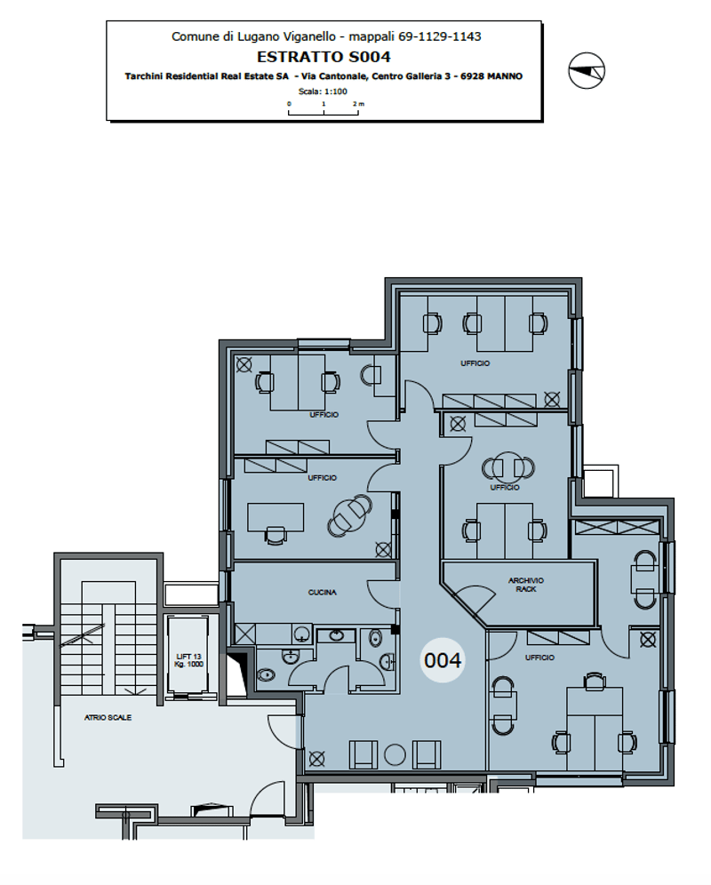 5 bedrooms, 3 bathrooms, kitchen, living room, office, balcony, lift, raised ground floor