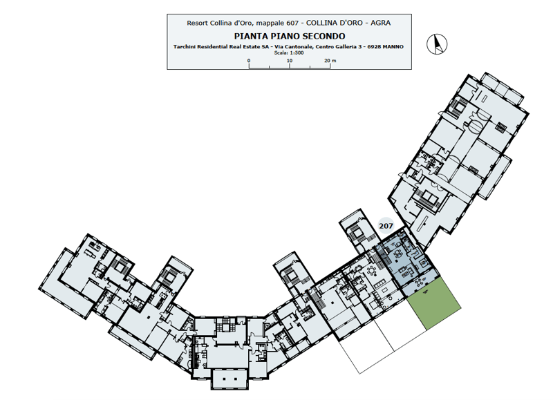 2nd floor with multiple apartments, no visible balcony or terrace