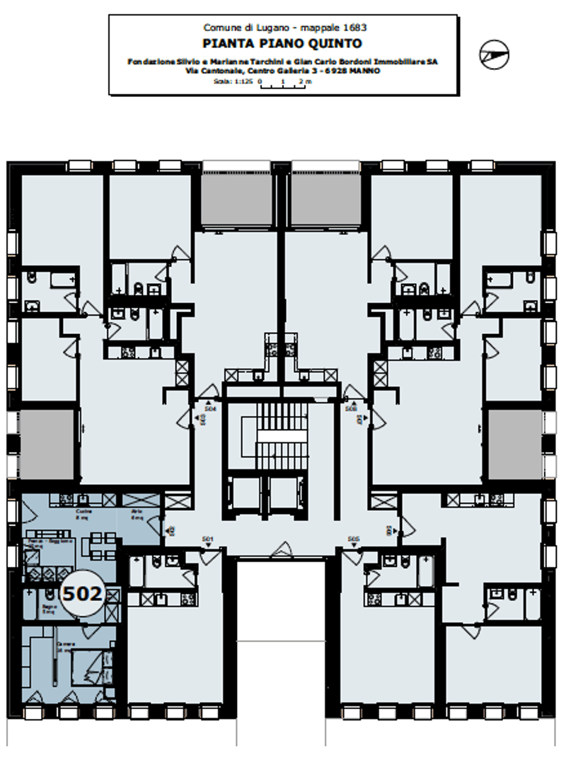 LUGANO CENTRO - AFFITTASI APPARTAMENTO 2.5 ARREDATO (18)