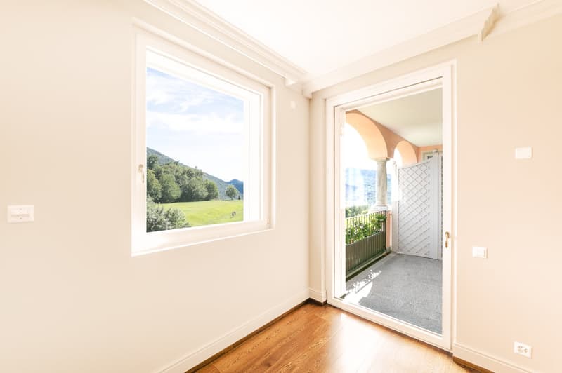 LUGANO-COLLINA D'ORO - AFFITTASI APPARTAMENTO 3.5 LOCALI CON VISTA SUL PARCO(Rif. 204) (11)
