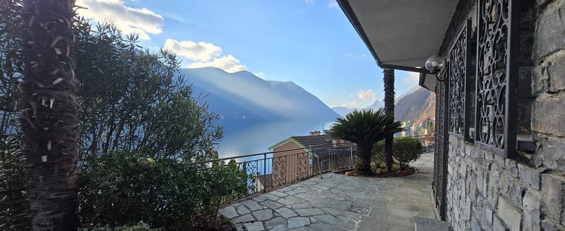 ORIA/VALSOLDA - AFFITTASI VILLA CON SPLENDIDA VISTA LAGO (7)