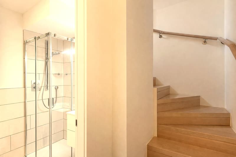 COLDRERIO - AFFITTASI SPLENDIDO APPARTAMENTO CON GIARDINO IMMERSO NEL VERDE (rif. 003) (5)