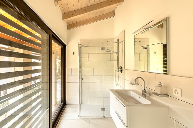 AFFITTASI INCANTEVOLE DUPLEX DI 3.5 LOCALI CON GIARDINO PRIVATO (6)