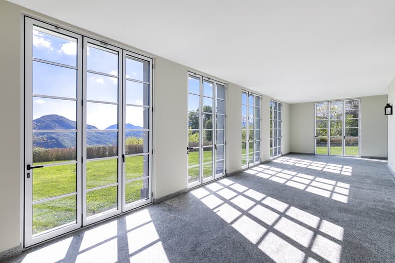 COLLINA D'ORO - AFFITTASI INCANTEVOLE APPARTAMENTO CON GIARDINO PRIVATO E VISTA LAGO (rif. 001) (8)