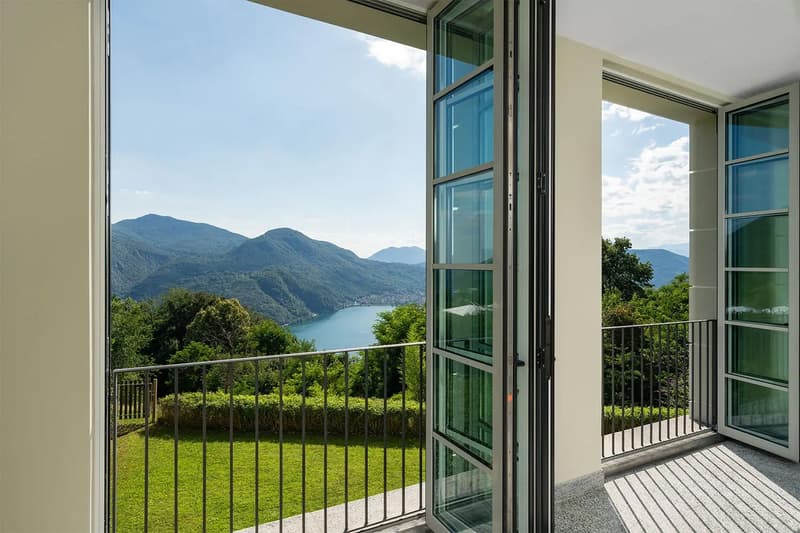 COLLINA D'ORO - AFFITTASI INCANTEVOLE APPARTAMENTO CON GIARDINO PRIVATO E VISTA LAGO (rif. 001) (16)