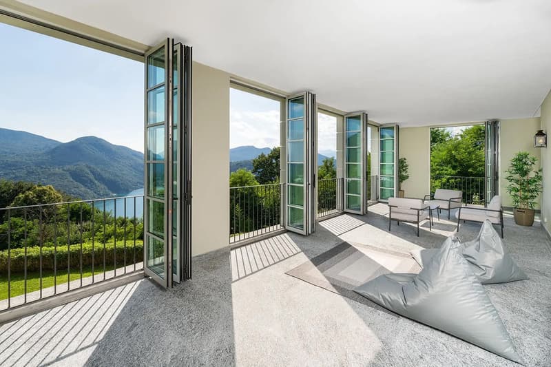 COLLINA D'ORO - AFFITTASI INCANTEVOLE APPARTAMENTO CON GIARDINO PRIVATO E VISTA LAGO (rif. 001) (15)