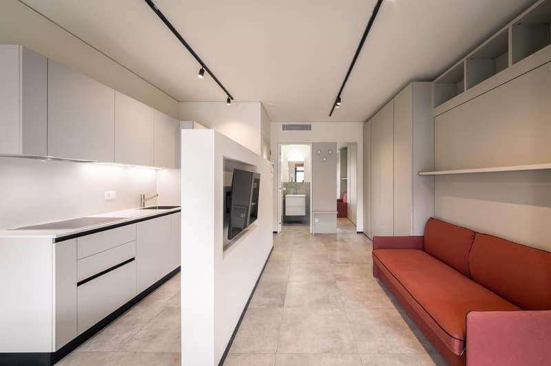 LUGANO CENTRO - AFFITTASI APPARTAMENTO DI 1.5 LOCALI COMPLETAMENTE ARREDATO (2)