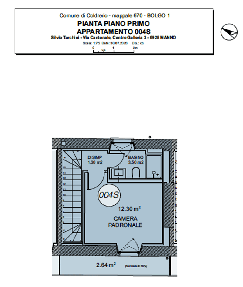 Affittasi luminoso appartamento duplex di 55 mq con giardino (17)