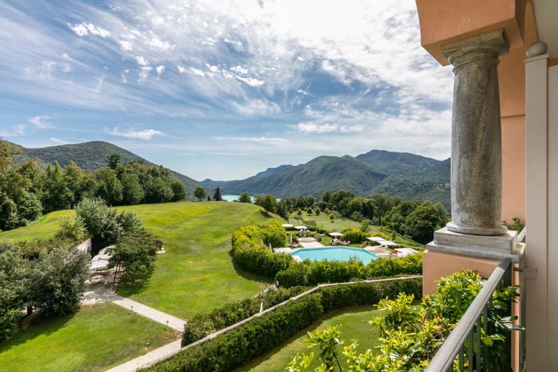 LUGANO-COLLINA D'ORO - AFFITTASI APPARTAMENTO ARREDATO CON SERVIZI ALBERGHIERI (Rif. 307) (1)