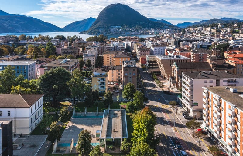 LUGANO CENTRO - AFFITTASI APPARTAMENTO ARREDATO 2.5 LOCALI CON TERRAZZO (rif. 103) (13)