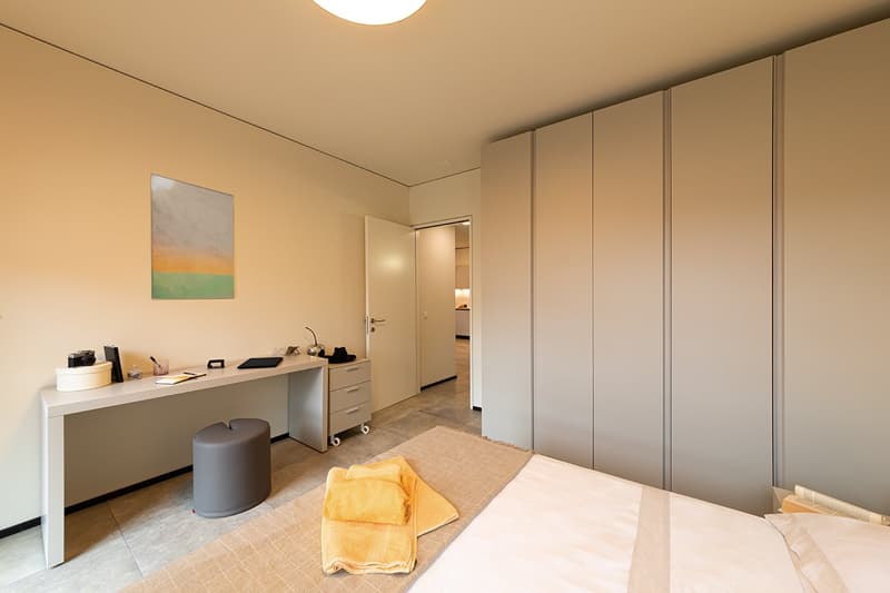 LUGANO CENTRO - AFFITTASI APPARTAMENTO ARREDATO 2.5 LOCALI CON TERRAZZO (rif. 103) (8)
