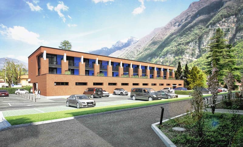 RIVA SAN VITALE - AFFITTASI APPARTAMENTO 1.5 ARREDATO CON BALCONE (rif. 208) (5)