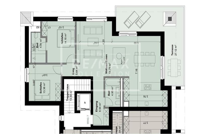 3½-Zimmer-Wohnung Nr. 8 Neubau Ganschiersch (9)
