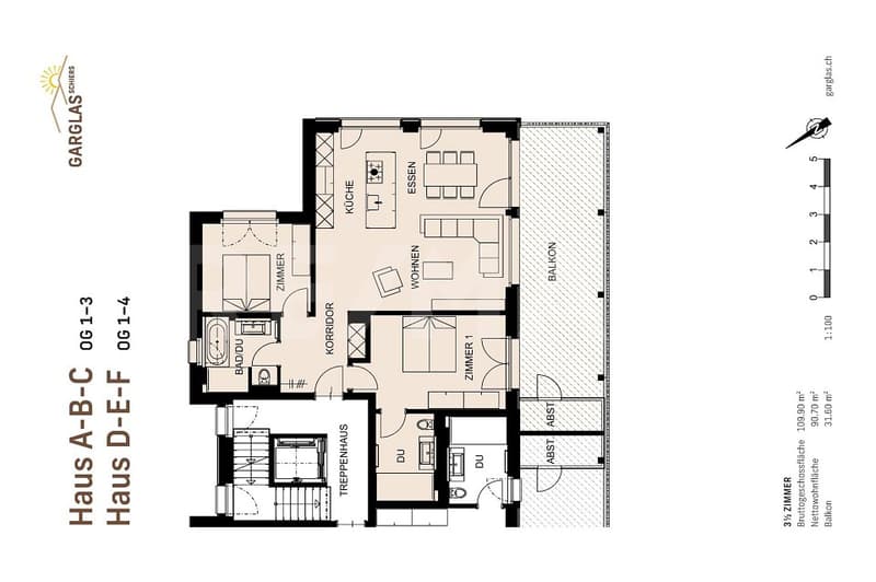 3½-Zimmer-Wohnung A6 mit Anteil an Solarkraft (10)