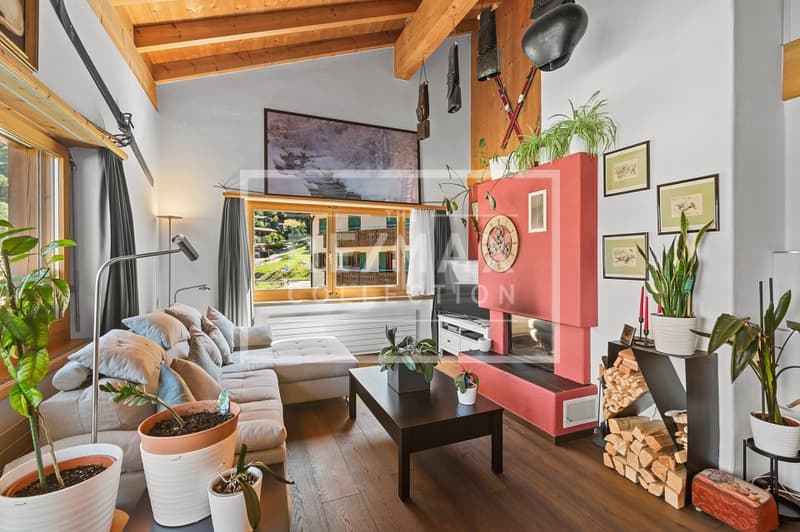 Charmante 4½-Zimmer-Maisonettewohnung mit Cheminée an ruhiger Lage (2)