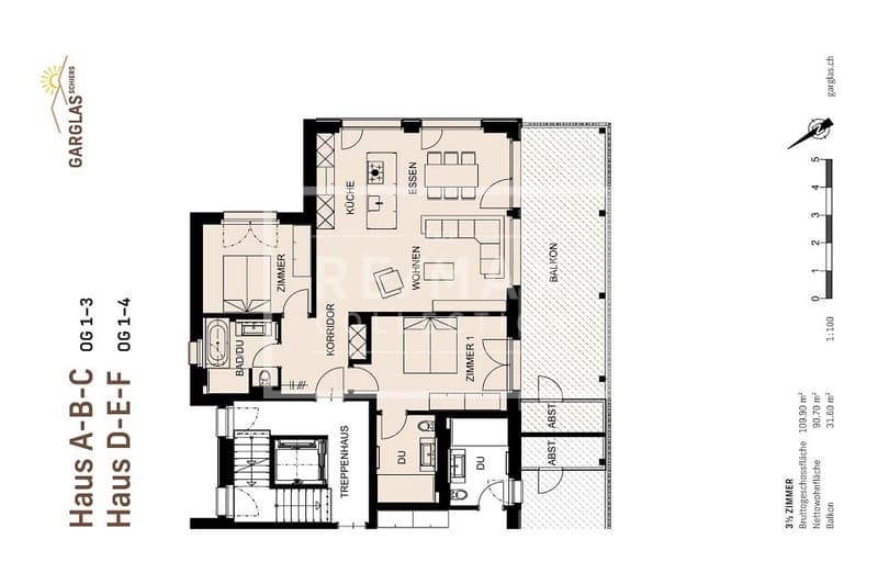 3½-Zimmer-Wohnung A8 mit Anteil an Solarkraft (9)