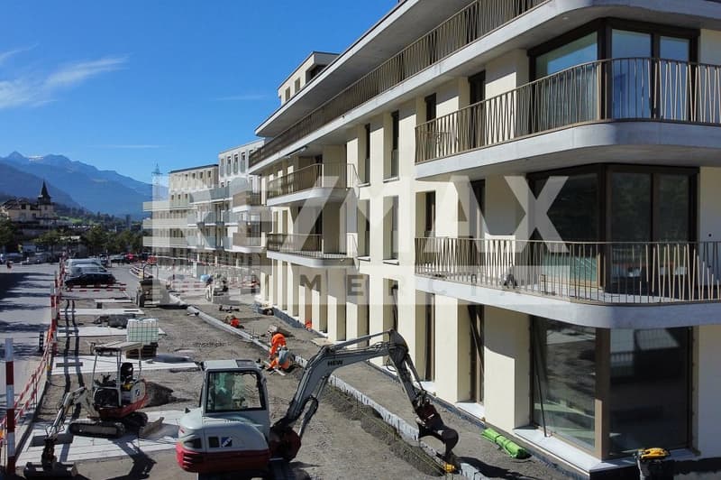 Spazio commerciale attraente n. B in costruzione grezza - possibilità di utilizzo versatile (1)