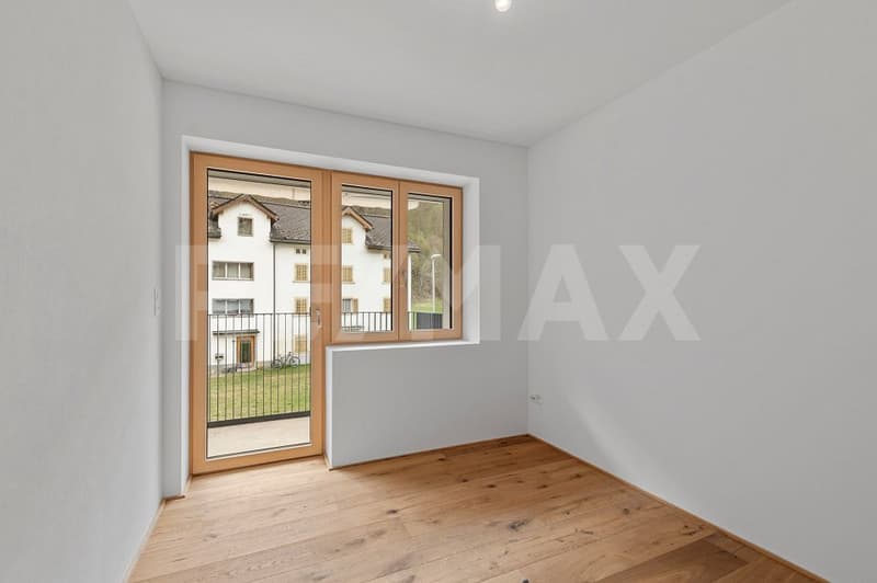 3½ -Zimmer-Wohnung Nr. 3 mit grossem Balkon im 1. OG als Zweitwohnsitz (7)