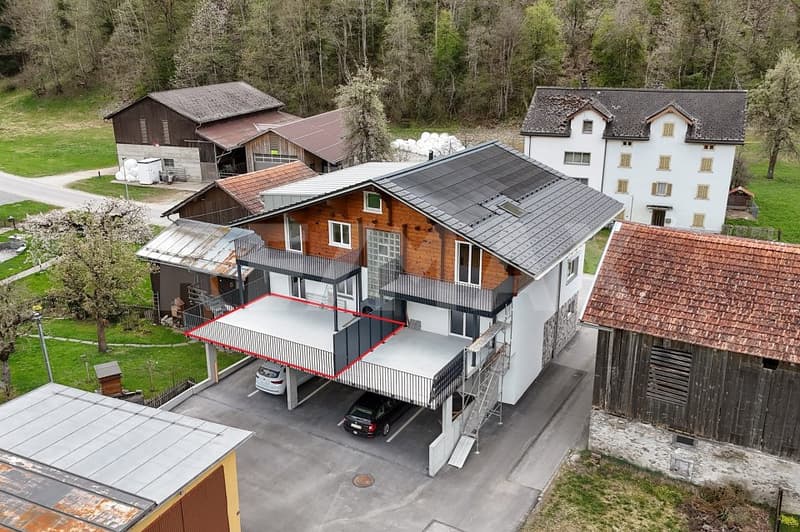 Charmante 3½ Zimmer- Ferienwohnung Nr. 2 (10)