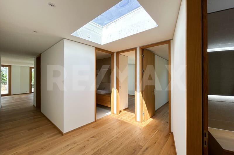 6½ Zimmerwohnung im Dachgeschoss, mit 400m² Terrasse. (10)