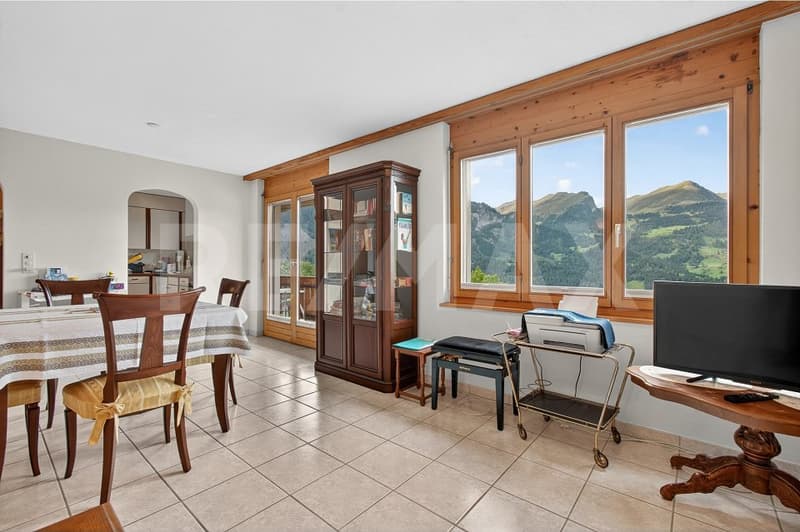 3½-Zimmer-Wohnung mit schöner Bergsicht, Sonne und ruhiger Lage in St. Peter / Arosa (6)