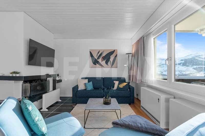 Charmante 2 ½ Zimmerwohnung mit bezaubernder Aussicht (4)