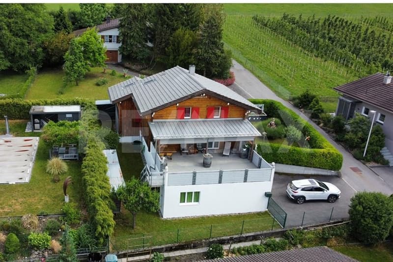 Haus Sonnenblick am Dorfrand von Igis (1)