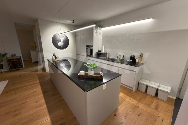 Moderne, loftähnliche 2.5-Zimmerwohnung im Zentrum von Küblis (2)