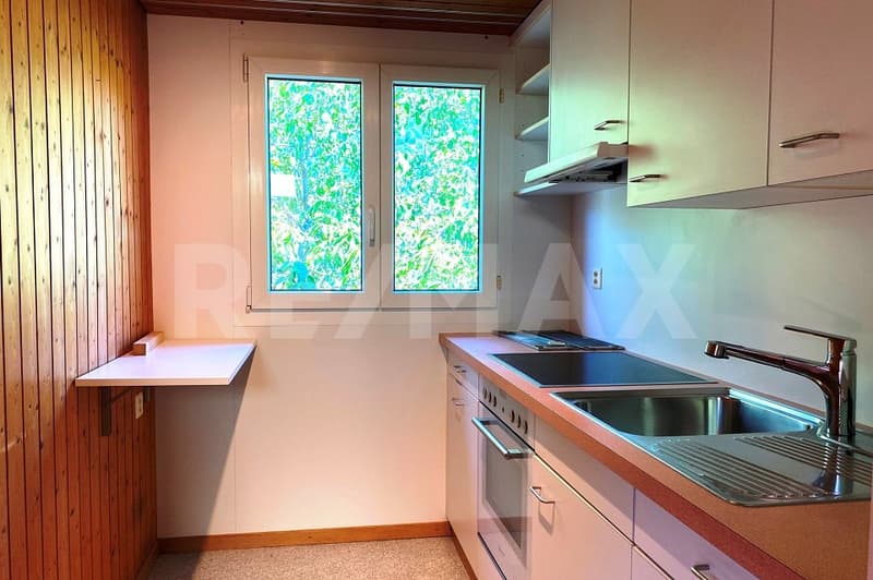 Charmante 2.5-Zimmer-Dachwohnung mit viel Holz und Kaminofen in Domat/Ems (5)