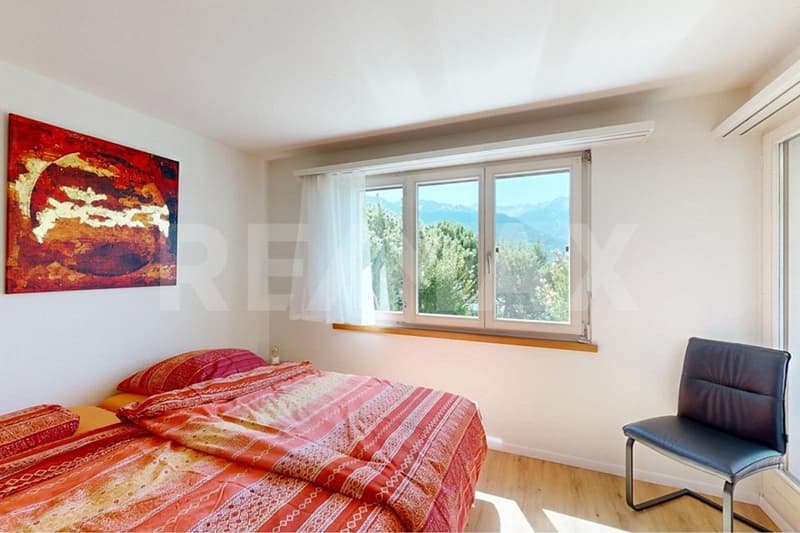 3½ Zimmerwohnung im Erdgeschoss mit Fernsicht (5)