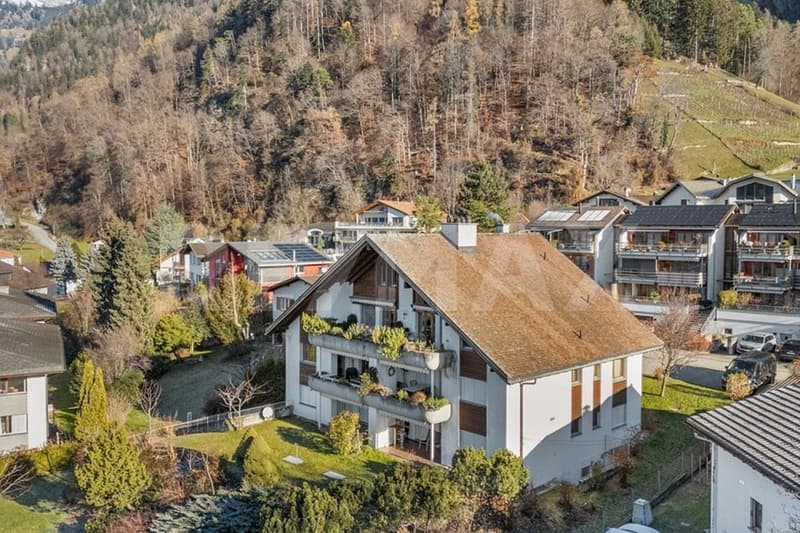 3½ Zimmerwohnung im Erdgeschoss mit Fernsicht (10)