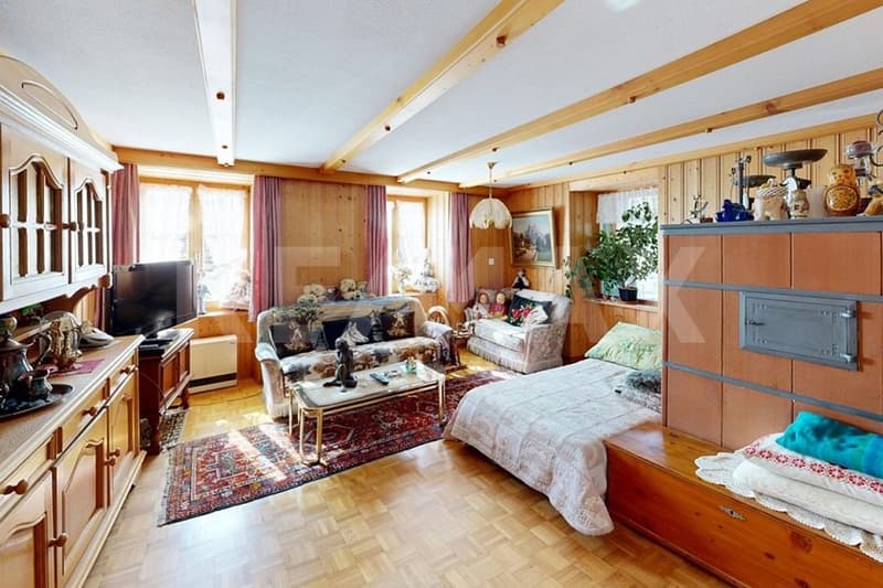 Einfamilienhaus mit Garage und Stallanbau (2)