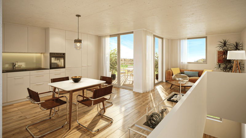 NEUBAU | 3.5 Zimmer-Attika Wohnung in Bülach (1)