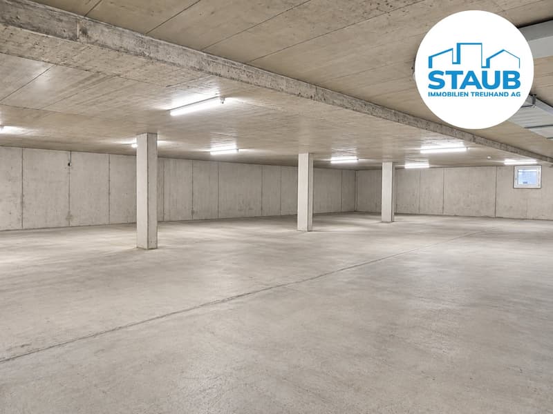 Grosszügige Tiefgaragenplätze zu verkaufen
