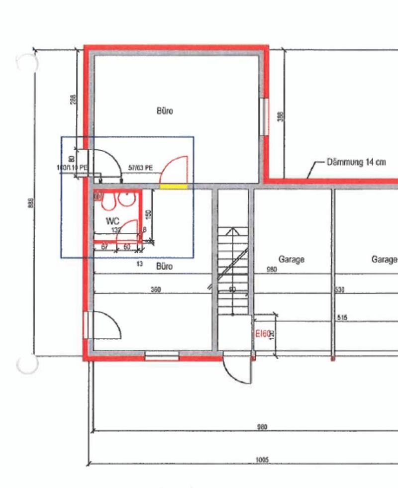 Grosszügige Gewerbe-/Büroräumlichkeit (5)