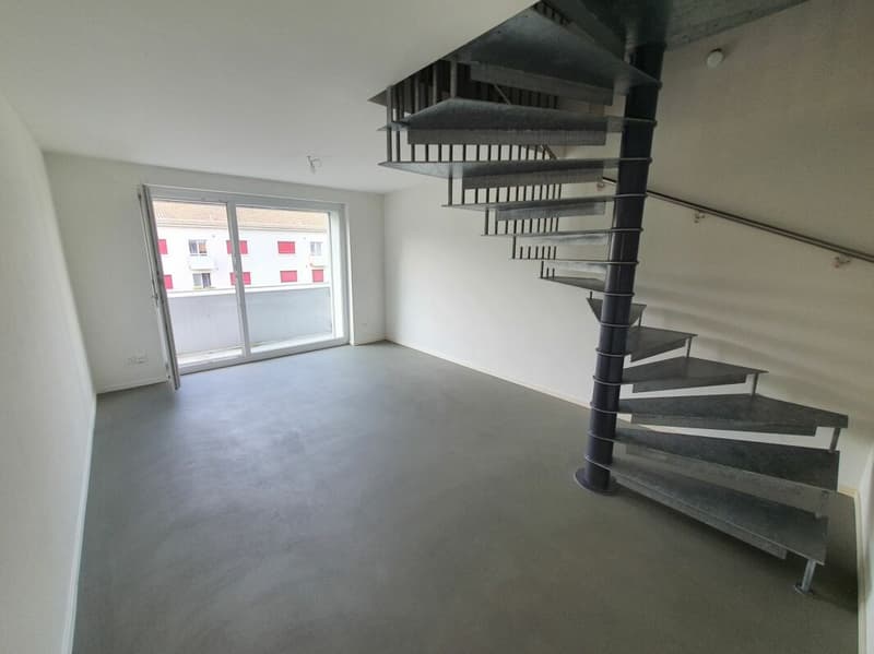 Grosszügige Maisonette-Dachwohnung an ruhiger Lage (2)