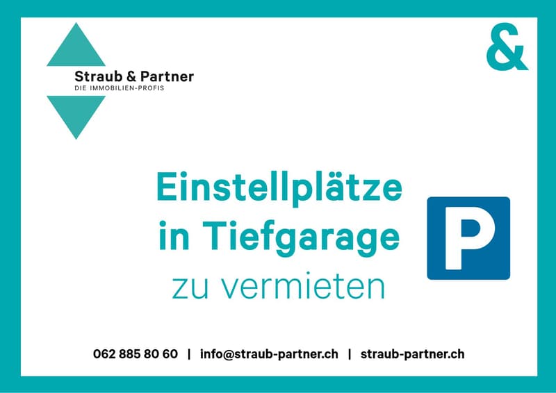 EINSTELLPLÄTZE IN NEUBAU-TIEFGARAGE ZU VERMIETEN (1)