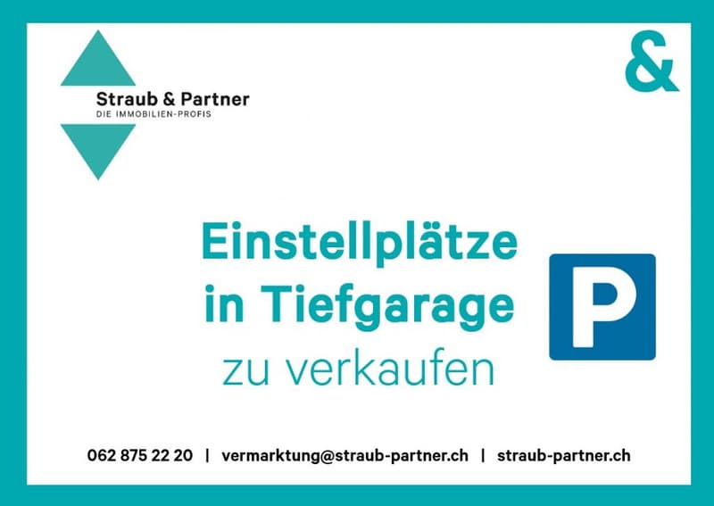 EINSTELLPLÄTZE IN NEUBAU-TIEFGARAGE ZU VERKAUFEN (1)
