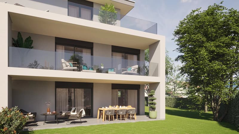 For Sale Penthouse 4 rooms in Veyrier 87 m² Terrace (4)