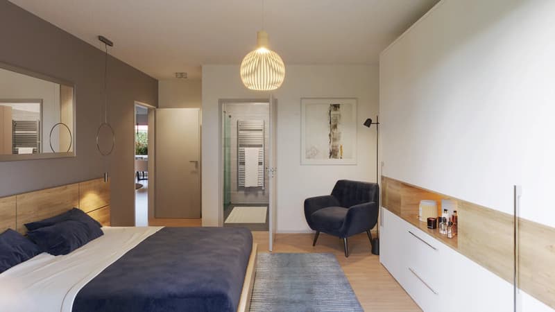 For Sale  5-room Apartment on the 1st floor in Veyrier  45 m² Loggia (6)