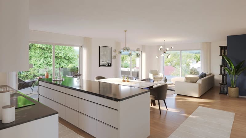 For Sale  5-room Apartment on the 1st floor in Veyrier  45 m² Loggia (5)