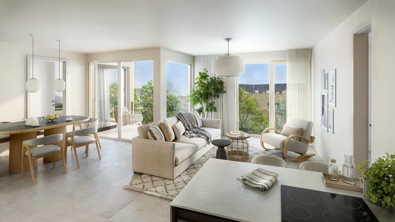 Spacieux appartement de 4.5 pièces avec loggia - Le Landeron (1)