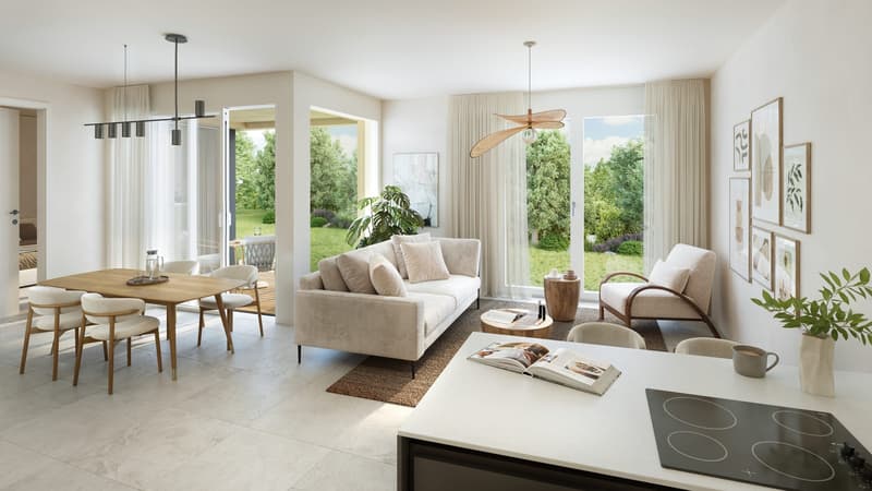 Grand appartement de 4.5 pièces au 1er étage - Le Landeron (3)