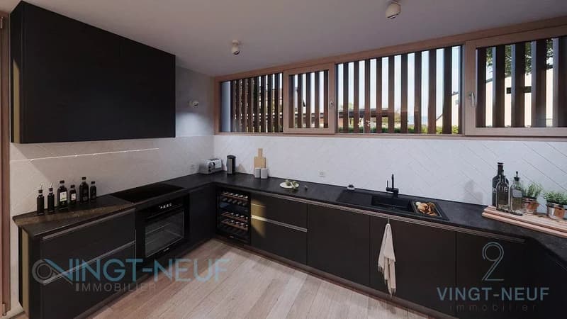 Townhouse in the village of Onex (3)