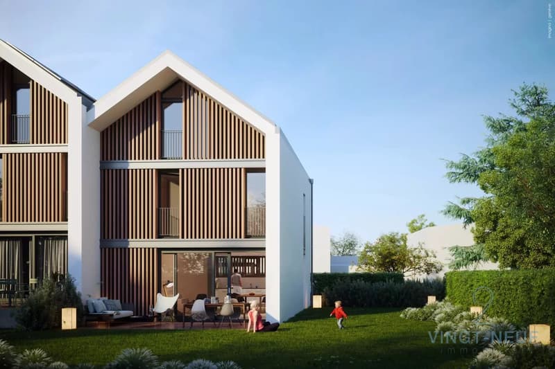 Townhouse in the village of Onex (1)