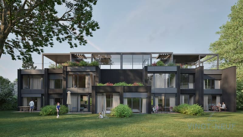 Townhouse contemporaine à Vessy (5)