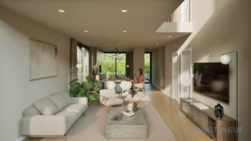 Townhouse contemporaine à Vessy (3)
