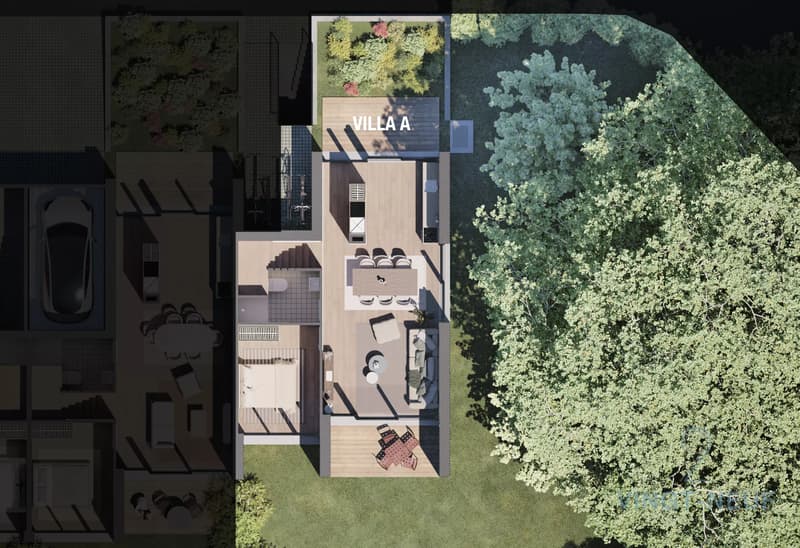 Townhouse contemporaine à Vessy (6)