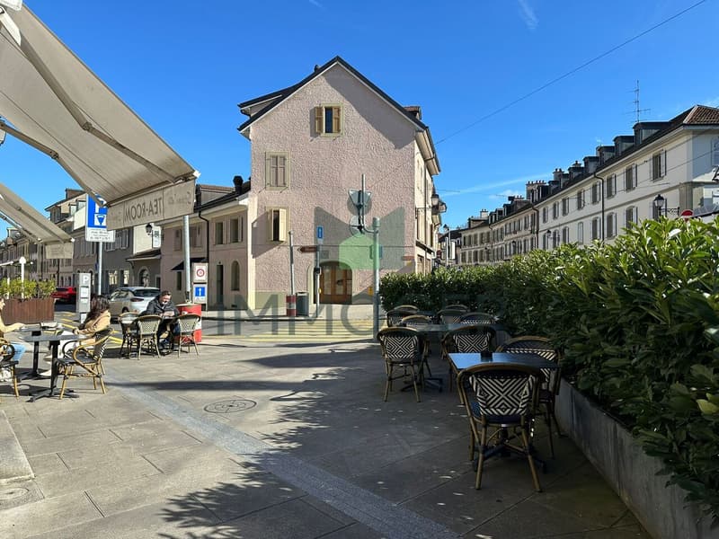 EXCLUSIF ET RARE : PETIT IMMEUBLE MIXTE DANS LE VIEUX CAROUGE (4)
