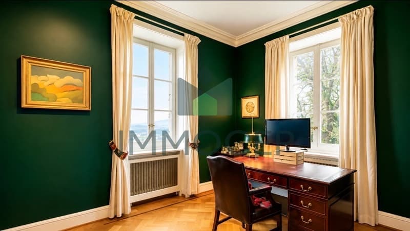 Appartement d'exception 2 chambres au sein du Château du Veyrier (4)